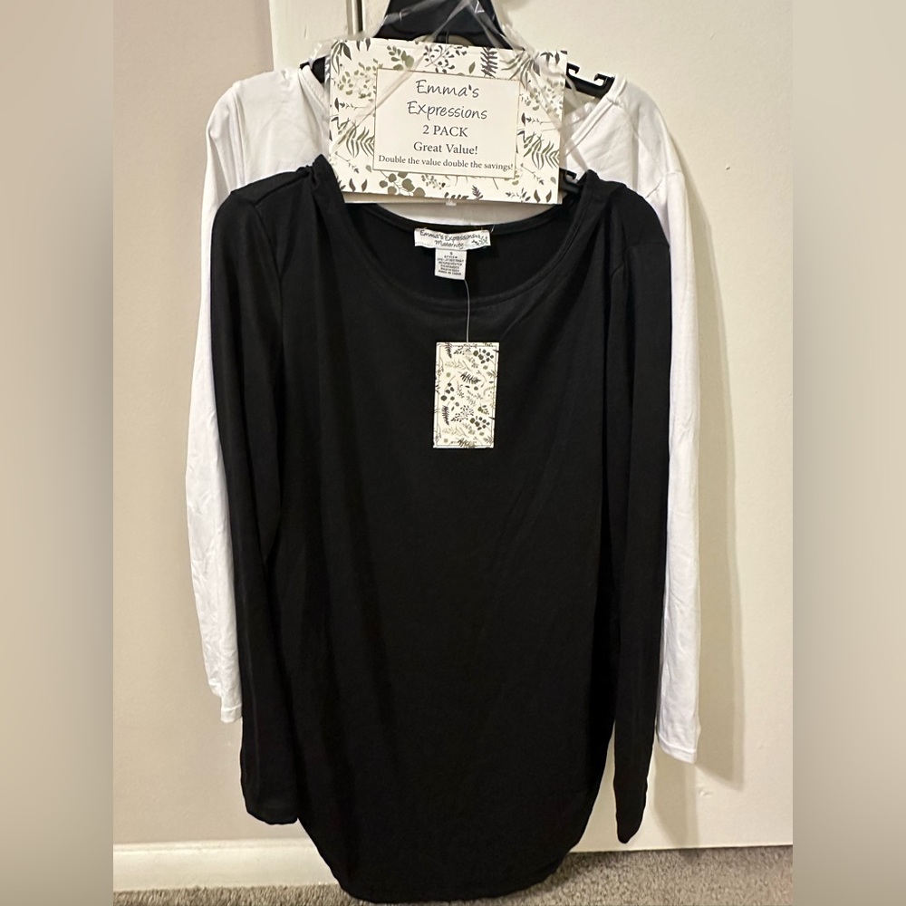 Emma’s Expressions Maternity 2 pack Size S